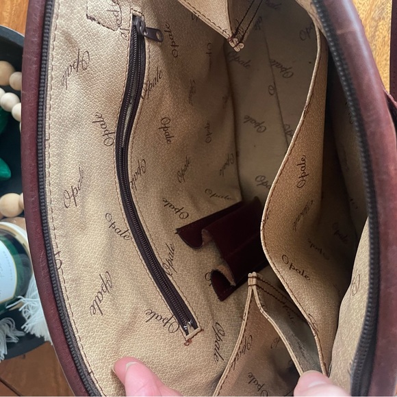 Vintage Opale Italian bag in congnac - Picture 9 of 9